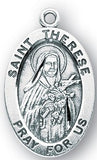 Sterling Silver Patron Saint Medals - Female Saints - Catholic Shoppe USA - 52