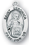Sterling Silver Patron Saint Medals - Female Saints - Catholic Shoppe USA - 53