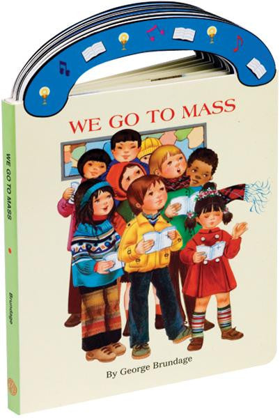 St. Joseph Carry-Me-Along Board Book - We Go to Mass - Catholic Shoppe USA - 1