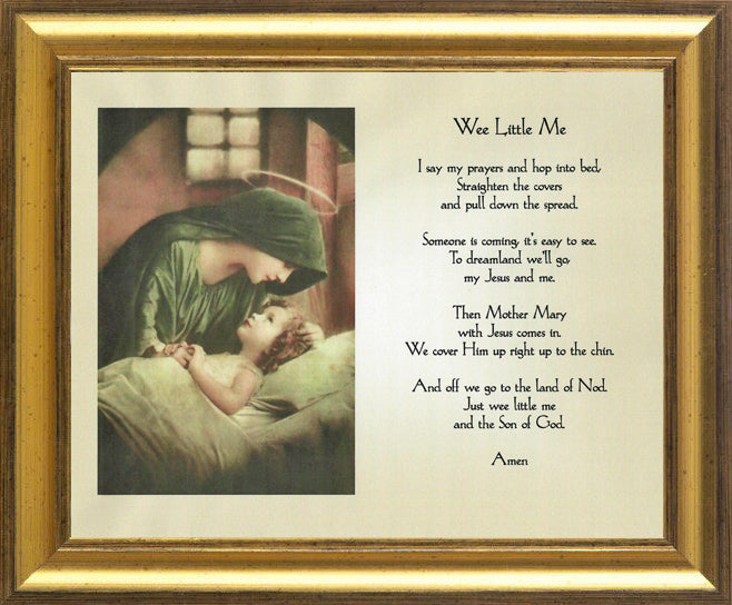 Grandmother's Prayer Poem Frame