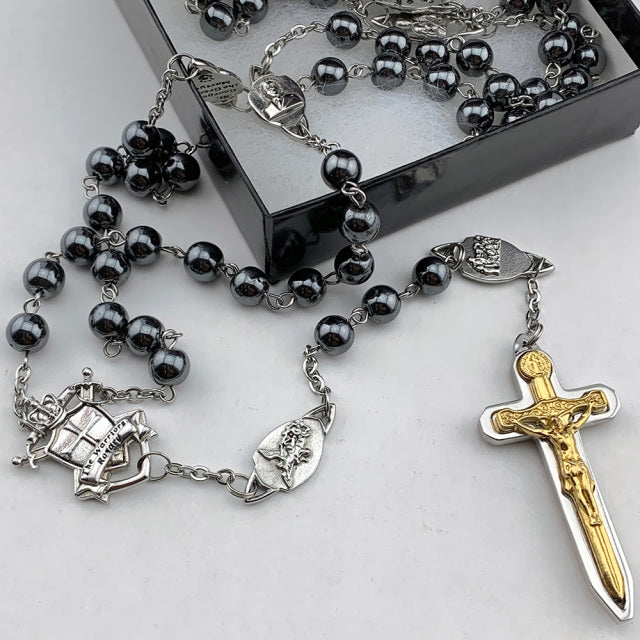 The Warrior's Rosary Hematite